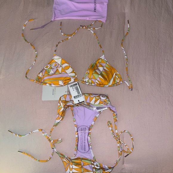 Emilio Pucci bikini never worn tags still attached - Picture 2 of 4
